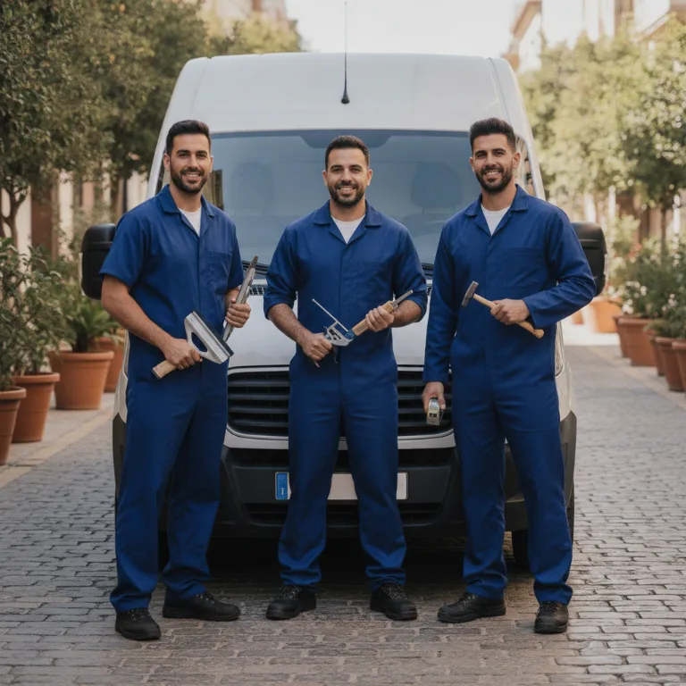 Cristalero equipo en Cartagena